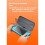 Lite Protective Case with Magnetically Detachable Front Cover for  Lite Gaming Accessories B 7