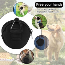 2-piece dog treat bag, small dog treat bag, multifunctional dog food treat bag