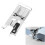 Overlock Overcast Presser Foot Fits for All Low Shank Snap  More Sewing Machine 9