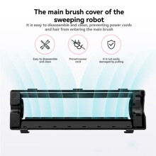 Main Brush Cover with Roller Brush for Mijia 5C/OV42CN Robotic Vacuum Cleaner Parts Main Roller Brush Cover