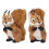 Decoration - SURENHAP - Plush Squirrel - Realistic - High Quality - For Children 3