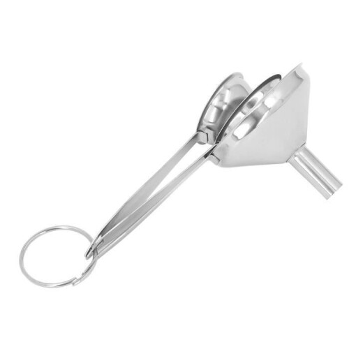 Small Funnels - SALUTUYA - Small Funnel Set - Stainless Steel - Rustproof - Multifunctional 2
