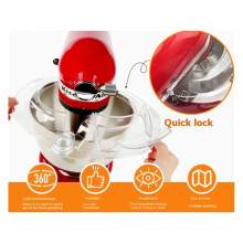 Pouring Shield for Tilt- 4.5-5QT Bowls Safety Pouring Mixer Bowl Cover Kitchen Accessories