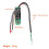 PCB Electric Scooter Dashboard for 36V 500W Scooters 6