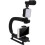 Handheld Camera Stabilizer Bracket, with LED Fill Light for Interview Photography Portable Bracket Studio Take A Photo 8