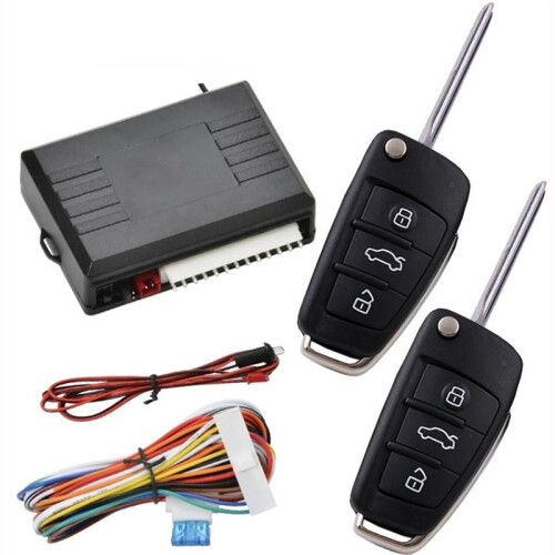 Centralized Lock Keyless Entry System with Remote Control,Central Locking Car Alarm, Power Door Lock,DIY Keyless Upgrade 1
