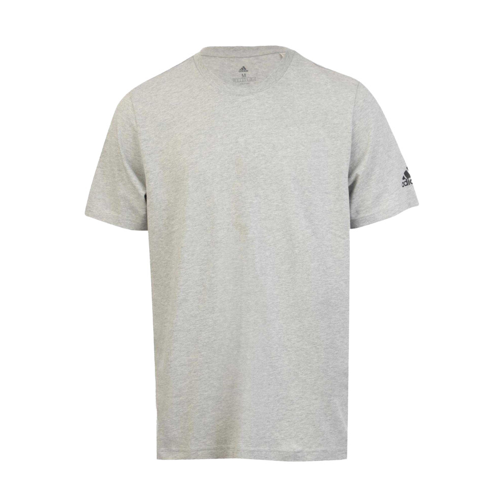 Adidas (Xs, ) Mens Blank T-Shirt Grey