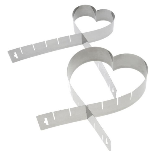 Westmark - Heart-shaped expandable cake frame 1