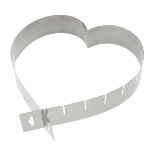 Westmark - Heart-shaped expandable cake frame 2