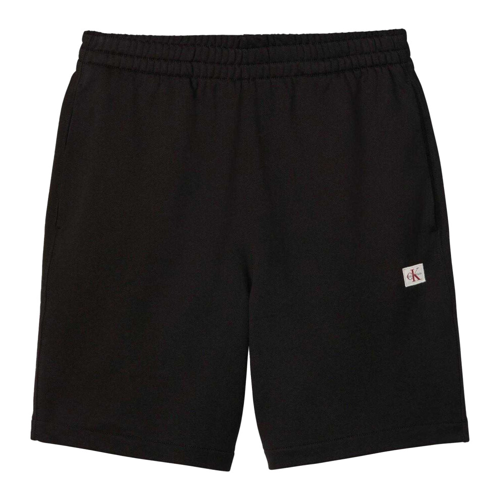 Calvin Klein (M, ) Mens Badge Shorts Black