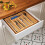 Multi-Grid Kitchen Tableware Pull-Out Retractable DrawerKnife and Fork Storage Box Household Bedside Tools Sorting Box S 5