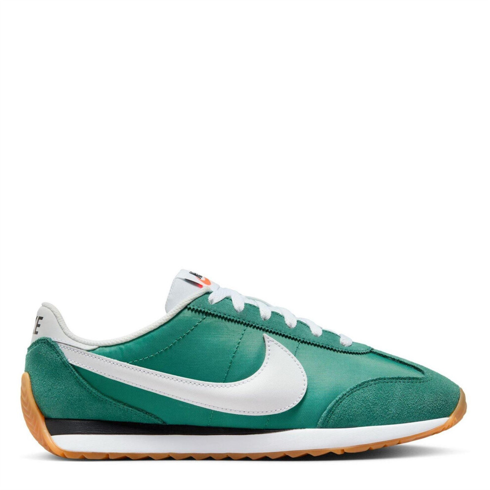 Nike (3 Uk, Evergreen) Womens/Ladies Waffle Debut Suede Wedge Trainers Multicoloured