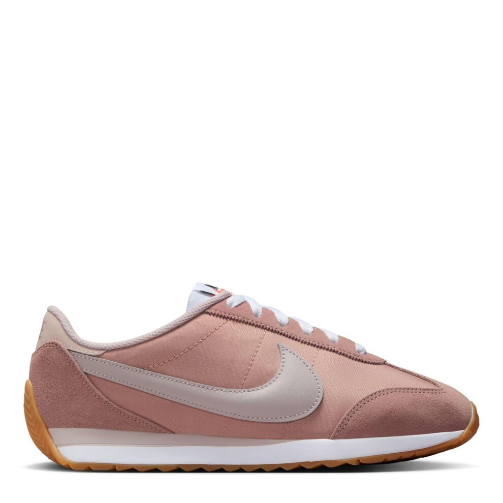 Nike (8 Uk, ) Womens/Ladies Waffle Debut Suede Wedge Trainers Pink