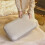 Camping Memory Foam Comfort Square-Kudde för Utomhusbruk, Ultralätt, Reseförvaring, Sovkudde, Grå 5