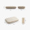 Camping Memory Foam Comfort Square-Kudde för Utomhusbruk, Ultralätt, Reseförvaring, Sovkudde, Grå 8