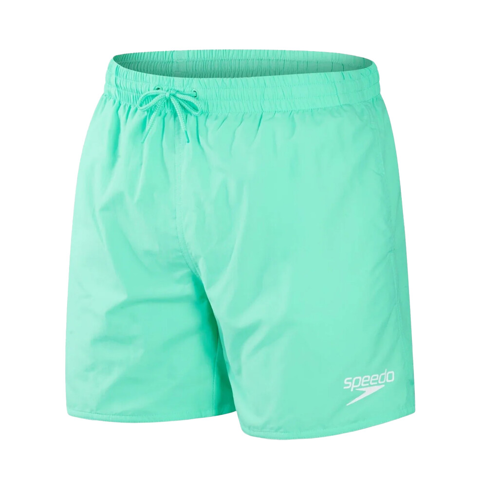 Speedo (Xs, ) Mens Essential Logo Swimming Swim Shorts Green