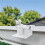 Gutter Mount with Dual Adapters for Solar Panel or Camera, Adjustable No-Drill Roof  Mount, 360 Rotatin 5