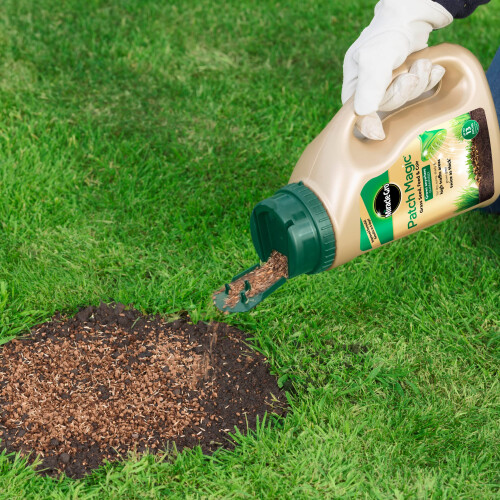 Miracle-Gro Miracle-Gro Patch Magic Grass Seed, Feed and Coir, 1015 g, Green 2