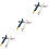 Set Of 3 Multi Function Cleaning Brush Brushes Small Spaces Sink For 4