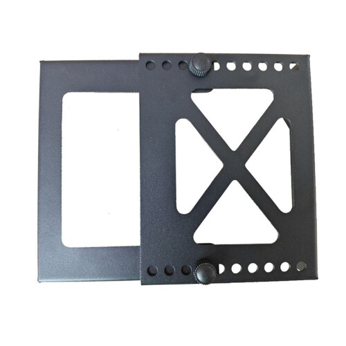 4X Adjustable Under Desk PC or NAS Mount Bracket Holder Compatible with NAS,CPU,UPS,Small Form Factor Desktop Tower 1