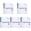 5Rouleaux Sticker Tableau Autocollant Pour Maison Surface Lisse 2