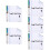 5Rouleaux Sticker Tableau Autocollant Pour Maison Surface Lisse 9