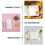 8Rouleaux De Rubans Strass Acryliques Multicolores Adhésifs Pour DIY 5