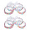 8Rouleaux De Rubans Strass Acryliques Multicolores Adhésifs Pour DIY 11