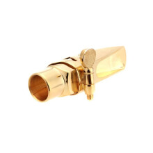 2X Jazz Soprano Saxophone 5C Metal Mouthpiece +Pads Cushions +Cap Buckle with Gold Plating