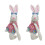 2Pièces Accroche Rideaux En Peluche Rose Pour Fixation Élégante 2