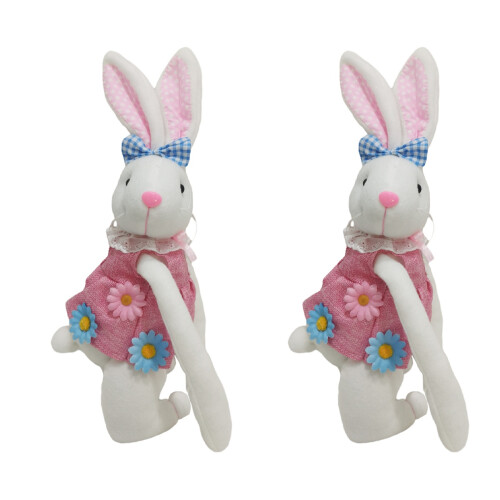 2Pièces Accroche Rideaux En Peluche Rose Pour Fixation Élégante 1