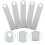 Set Of 4 Ring Blanks Lettering Hang Tag Stamping Tags 8