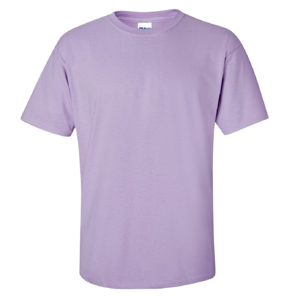Gildan (Xxl, Orchid) Mens Ultra Cotton Short Sleeve T-Shirt Multicoloured