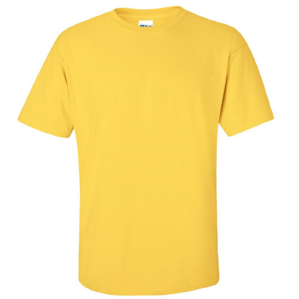 Gildan (3Xl, Daisy) Mens Ultra Cotton Short Sleeve T-Shirt Multicoloured