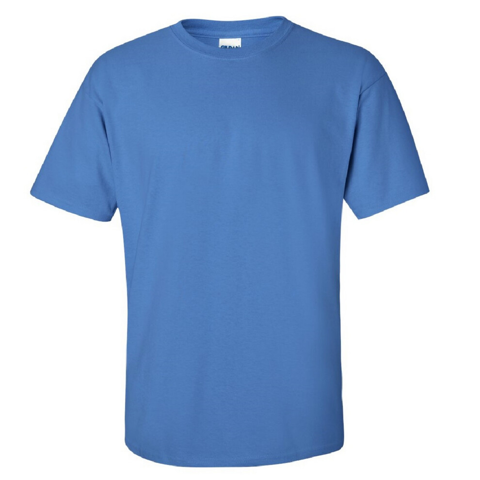 Gildan (S, Iris) Mens Ultra Cotton Short Sleeve T-Shirt Multicoloured