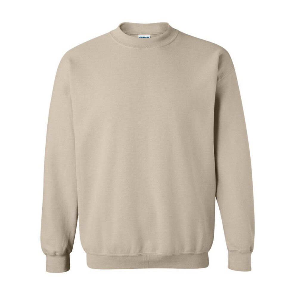 Gildan (3Xl, Sand) Heavy Blend Unisex Adult Crewneck Sweatshirt Multicoloured