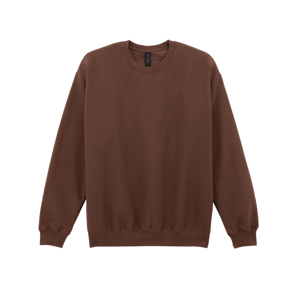 Gildan (3Xl, Cocoa) Unisex Adult Softstyle Fleece Midweight Pullover Multicoloured