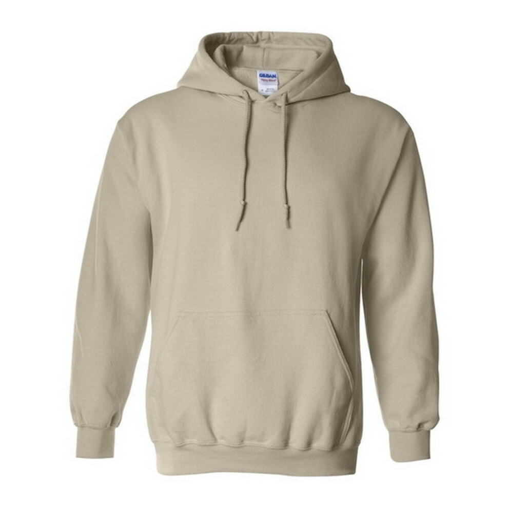 Gildan (3Xl, Sand) Heavy Blend Adult Unisex Hooded Sweatshirt / Hoodie Multicoloured
