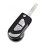 Θήκη κλειδιών συμβατή με Citroen DS3 2009-2012, με τηλεχειριστήριο 2 κουμπιών και λεπίδες P 1