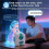 AI Intelligent Robot Toy Wi-Fi Version  Clock with Image Recognition Interactive Voice Assistant Storytelling Green 3