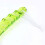 Bath brush - SODIAL - Long handle - Green - For adults - Unisex 3