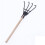 Mini Iron Rake Tool for Landscape, Handmade Landscaping Accessories, Model Accessories, Decoration 6