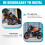 Motorrad-Frontscheibe, Sport-Windschutzscheibe, Windabweiser für 990  2024-2026, Dunkelgrau 6