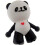 Chopsticks, 1 pair Cute Plastic Chic Panda Chopsticks with Silicone Training Aid Connector 3