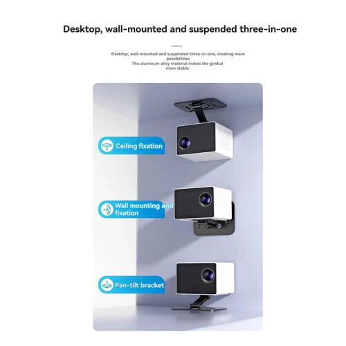 Projector Stand Ceiling Wall & Table Mount Bracket for  Home Theater Accessories Black 2