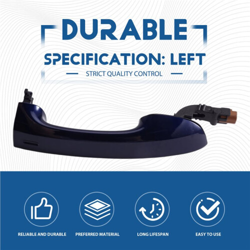 5TA837205G 5TA837205E Left Car Exterior Door Handle  for   2016-2022 Left 1