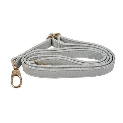 2X DIY Replacement Leather Bag Shoulder Strap Handle  Body Adjustable 140 x 2cm, Gray 2