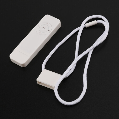 Portable USB Sport U Disk  Mp3 Music Player Support 32GB 
 TF Card(white) 1