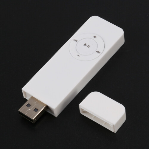 Portable USB Sport U Disk  Mp3 Music Player Support 32GB 
 TF Card(white) 2