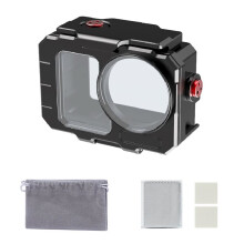Waterdichte Behuizing van Aluminiumlegering Tot 80 Meter Diepte, Beschermingshoes voor Osmo voor Action 6 Accessoires voor Onderwaterduiken